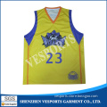 100% Polyester Sublimation Basketball Uniform